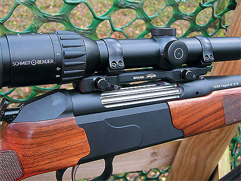 Изображение Полезной особенностью кронштейнов на карабине Semprio, кроме малой высоты, является быстросъемность. Для этого необходимо повернуть на пол-оборота два эксцентрика. При пристрелке и на охоте мы использовали патроны с полуоболочечными экспансивными пулями. фото автора 