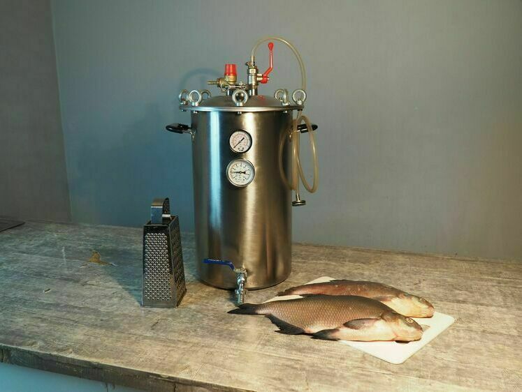 Изображение Рецепт приготовления консервов из речной рыбы в автоклаве Fansel 