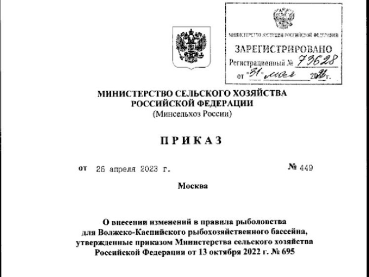 Изображение Допустимый размер щуки увеличили до 40 см