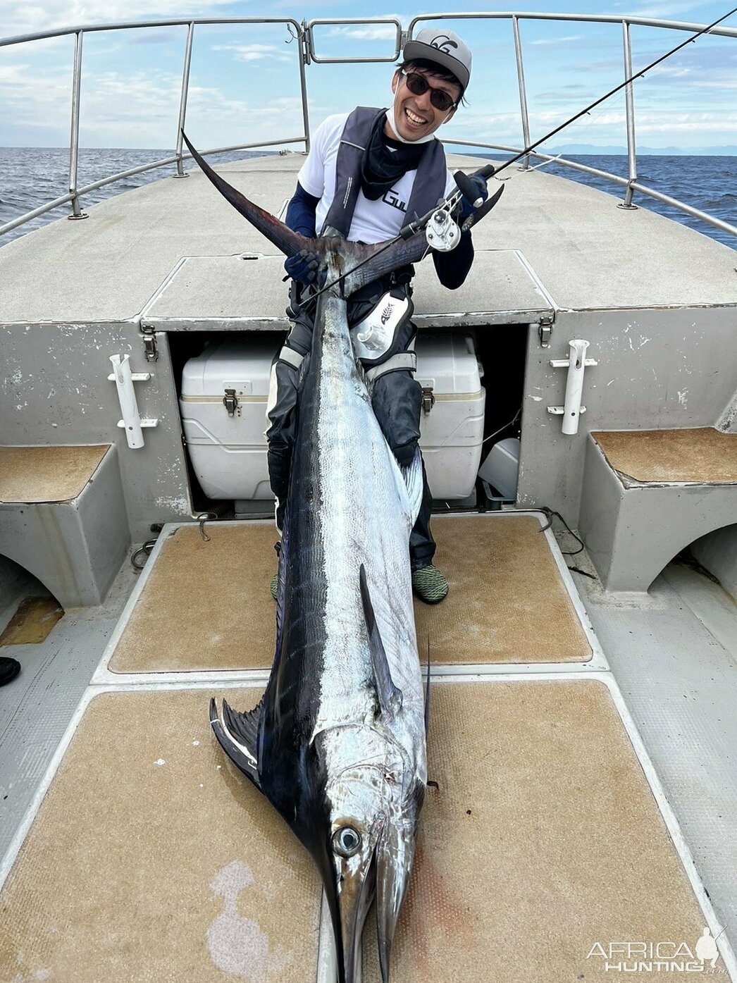 Изображение Рыба марлин, поймана в Африке в июле 2023 года