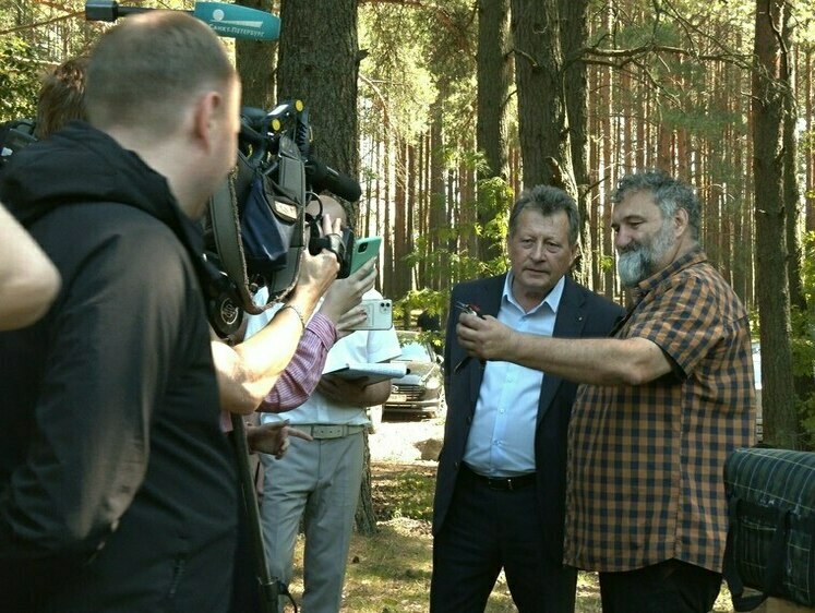 Изображение Краснокнижных птиц выпустили в заказнике Ленинградской области
