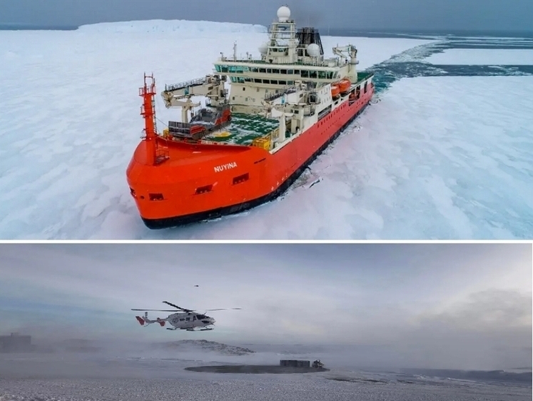 Изображение Австралия: дерзкий план по спасению человека в Антарктиде сработал