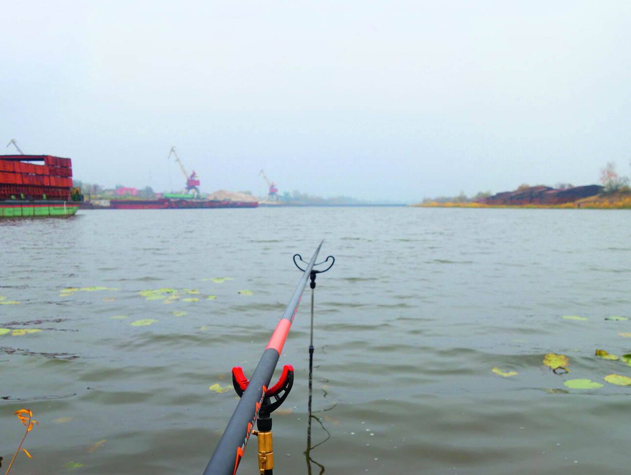 Изображение Хороший клев случается при встречном ветре. Фото: Линника Николая. 