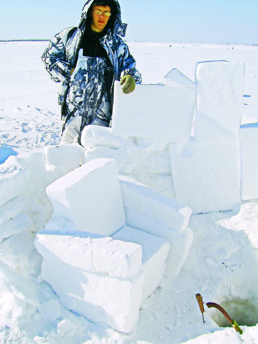 Изображение Так строят укрытия от ветра. Фото: Смирнова Александра. 
