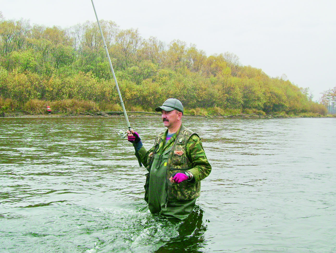 Изображение Взабродку удобно облавливать всю акваторию.  Фото: Смирнова Александра. 