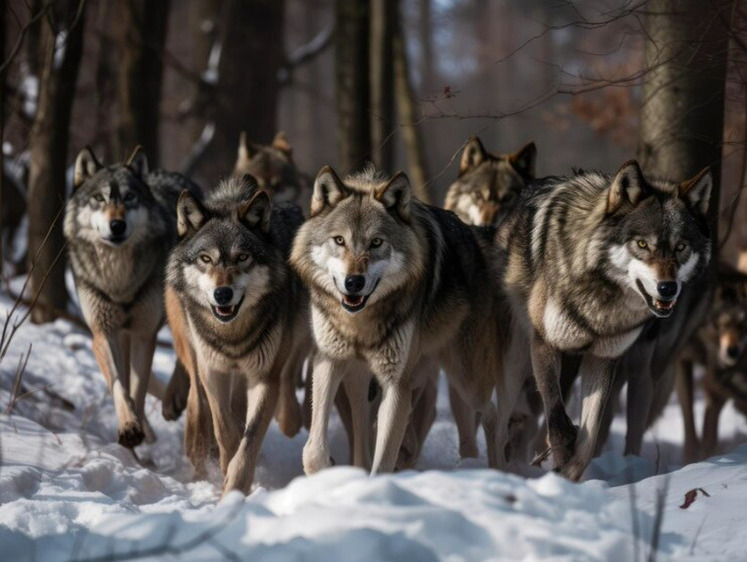 Изображение В Курганской области прочесывают леса и не находят новых волков