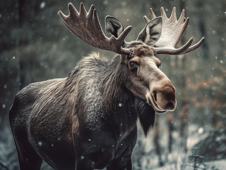 Изображение На Вологодчине справляются с нормами по добыче лося