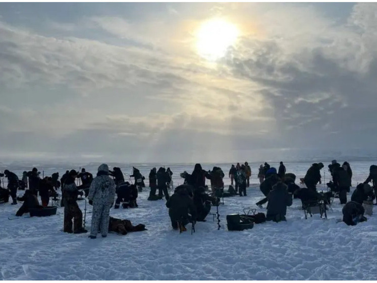 Снегоход на фестивале «Удача рыбака» выиграл Денис Ушенин