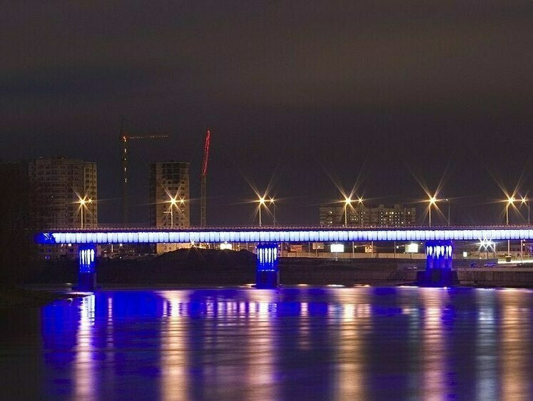 Изображение В Краснодаре мужчина закидывал сети с опоры Тургеневского моста