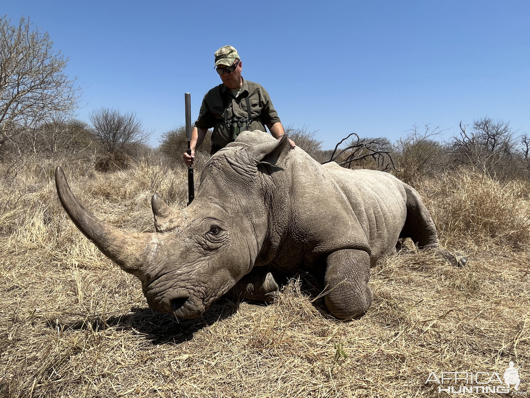 Охота на носорога в ЮАР