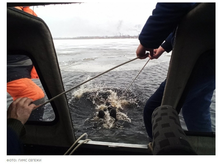 Изображение Тело пропавшего 3 мая рыбака подняли спасатели в Карелии