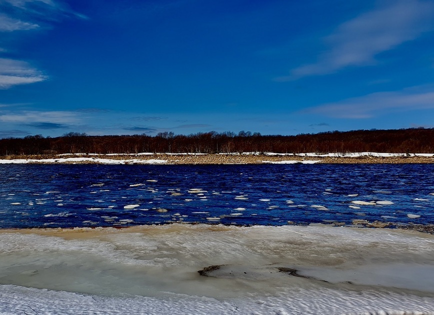 Изображение Сезон ловли начинается сразу после окончания ледохода. Фото: Шеляга Геннадия.  