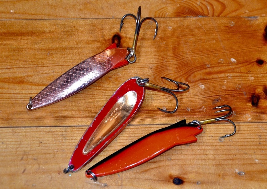 Изображение Так выглядят рабочие блесна для ловли. Фото: Шеляга Геннадия.  
