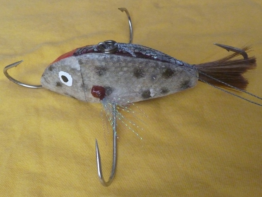 Изображение Мой балансир. Один бочок оклеен щучьей шкурой. Фото: Смирнова Александра. 