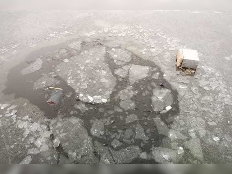 Изображение На Ставрополье рыбак вышел на хрупкий лед и провалился