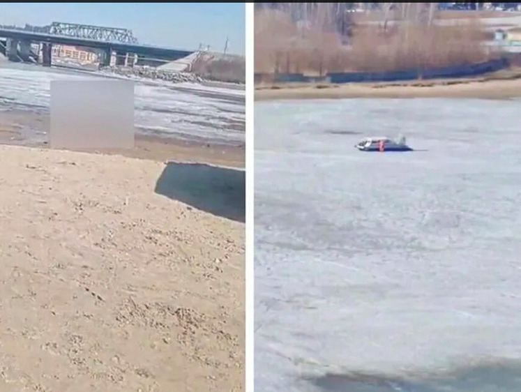 Изображение Пожилой сибиряк утонул в ледяной воде во время рыбалки
