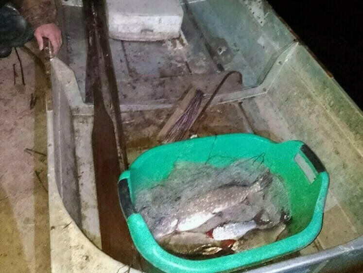 Изображение Старик закинул сеть, поймал щуку и был задержан нарядом полиции