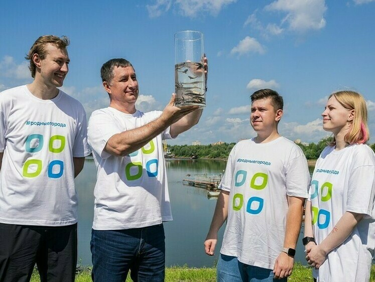 Изображение В Иртыш выпустили редкого для этой реки осетра