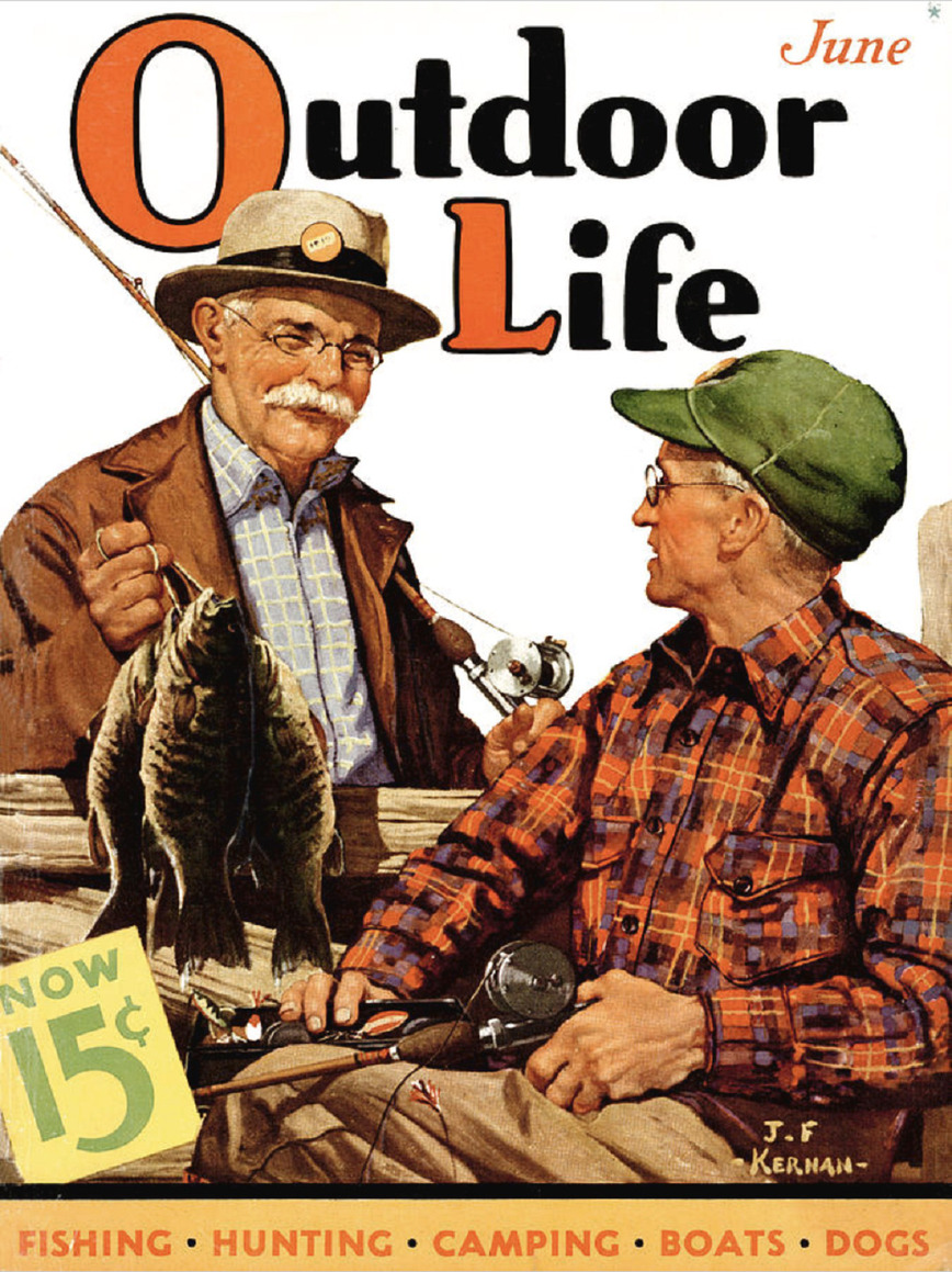 Изображение Иллюстрация из журнала Outdoorlife