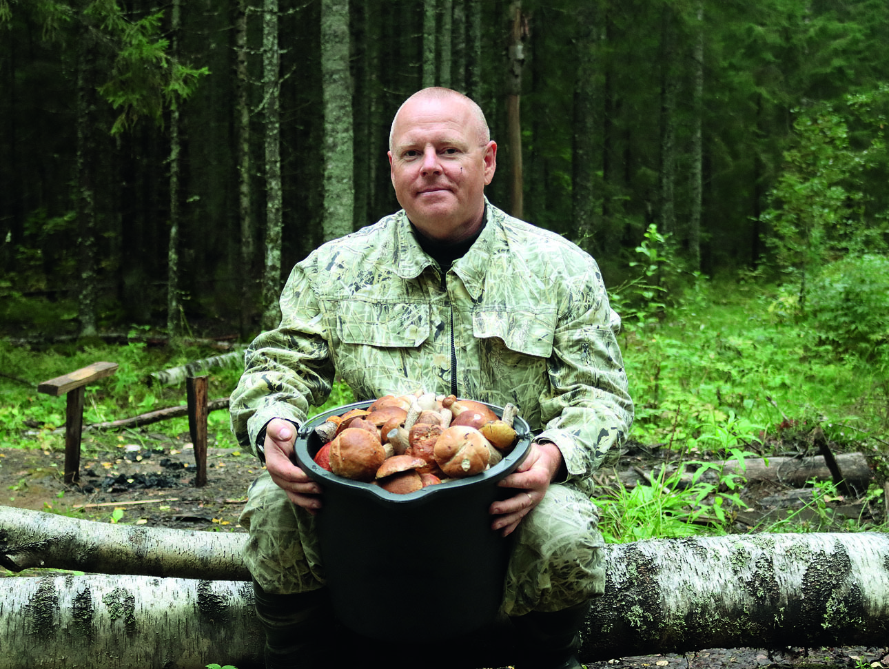 Изображение Рыжики, безусловно, хороши, но все же белые грибы я люблю собирать больше.  Фото: Дмитрий ВАСИЛЬЕВ 