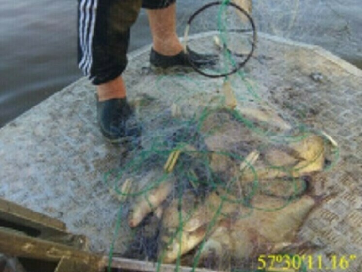 Из водоемов Томской области за 10 лет достали более 200 км сетей