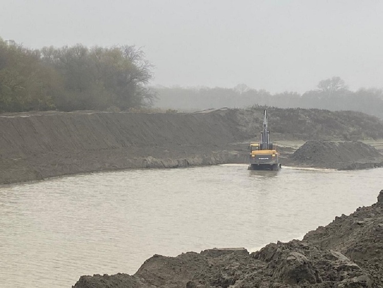 Главрыбвод завершил работы по расчистке Гудийской протоки реки Терек