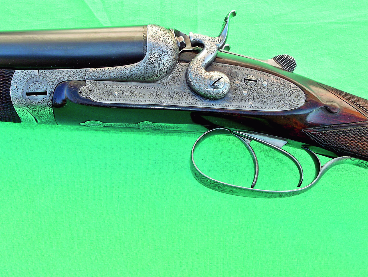 Изображение В России ружья компании Wm. Moore&Grey London встречались только у Старова. Фото: Юрий МАСЛОВ 