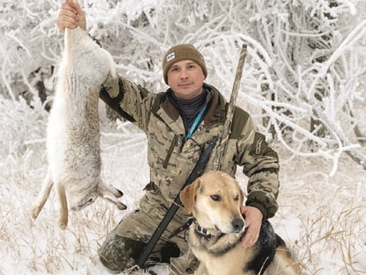 По следу косого. Новогодняя охота на русаков с собакой