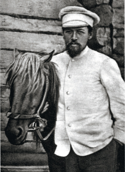 Изображение А.П. Чехов —  великий писатель и страстный рыболов