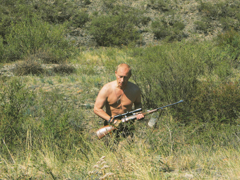 Изображение Путин утверждает, что он не охотник