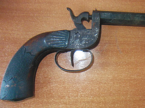 Изображение Старинный курковый  пистолет-хлопушка