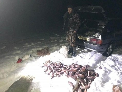 Изображение Волгоградские браконьеры отдают предпочтение сетям