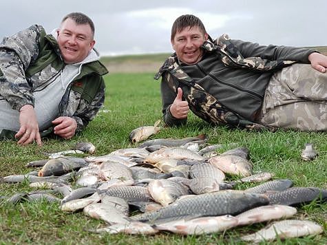 Изображение Волгоградские рыболовы в ожидании паводка