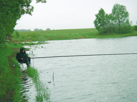 Изображение Рыбалка  после сильных дождей