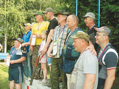 Спортивный праздник у домодедовских охотников