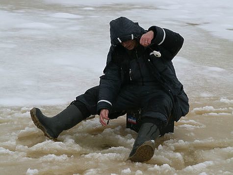 Изображение Ищем рыбу при тающем снеге