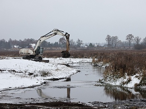 Изображение В Калининградской области завершается расчистка трех рек