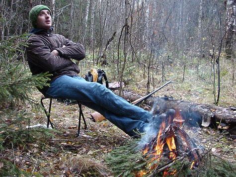 Изображение В Мордовии из-за пожаров запрещена охота в лесу