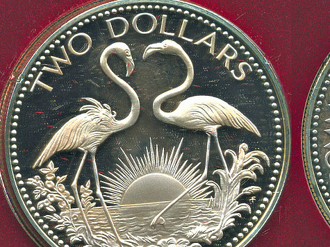 Изображение Звери и птицы - символы Америки на монетах