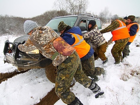 Изображение Беларусь открывает январскую охоту на лося и благородного оленя
