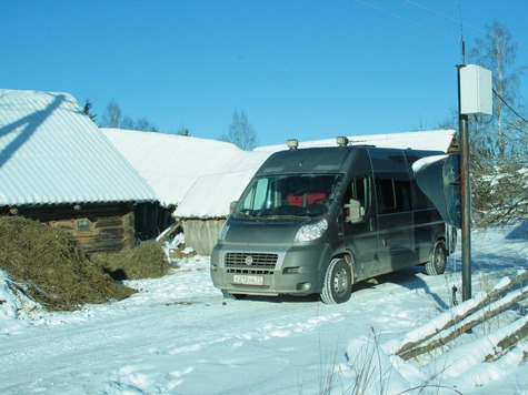 Изображение FIAT Ducato и подледный лов