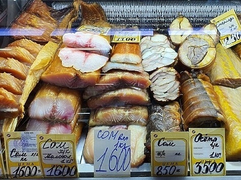 Изображение Браконьерскую рыбу можно купить в магазине деликатесов