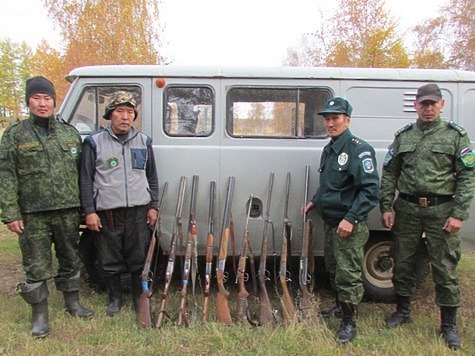 Изображение В Якутии изымают незаконное оружие