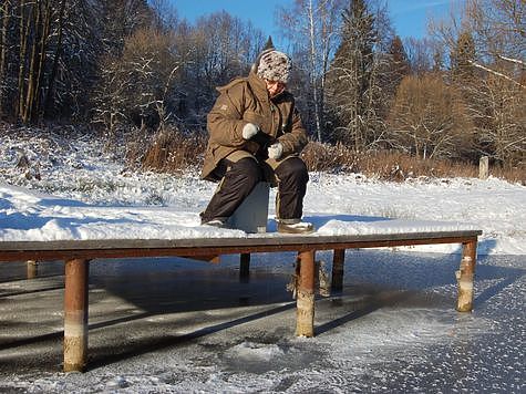 Изображение В Подмосковье открыли зимний сезон рыбалки