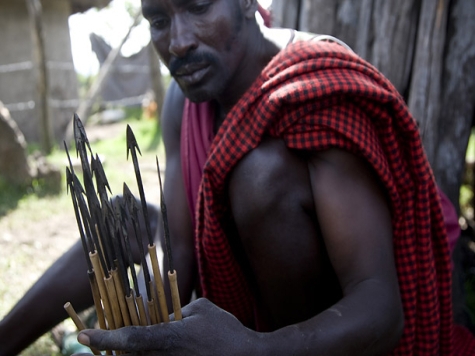 Изображение С луком и стрелами в Африку
