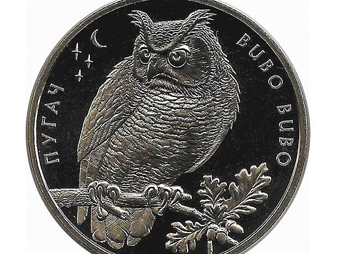 Изображение Совы на монетах
