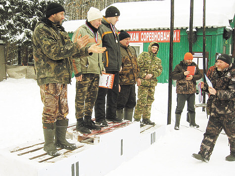 Соревнуются охотники
