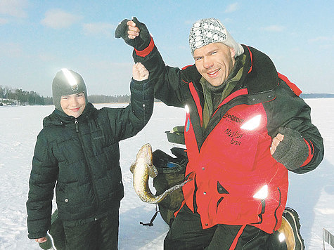 Изображение Зимняя рыбалка в Финляндии