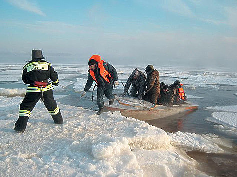 Изображение Лед особенно опасен во время потепления