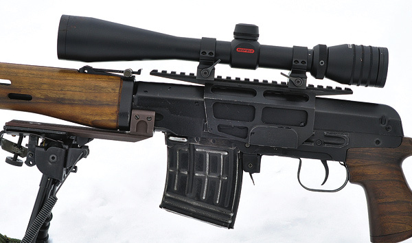 Изображение Можно было бы установить оптику еще ниже, но при покупке колец через интернет лучше перестраховаться и взять крепления чуть повыше.